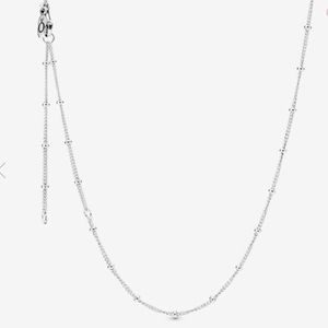 Pandora beaded chain necklace